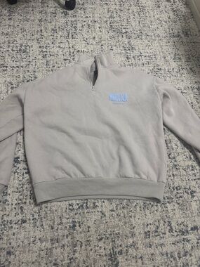 White fox quarter zip